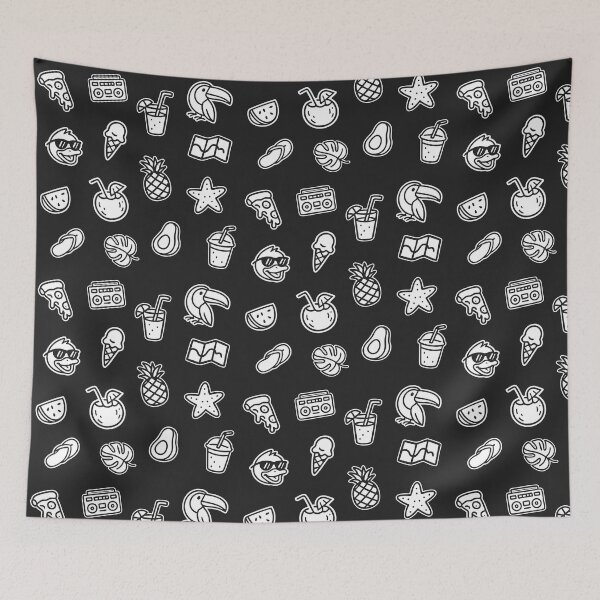Item preview, Tropical Duck Pattern designed and sold by TheBrightDuck.