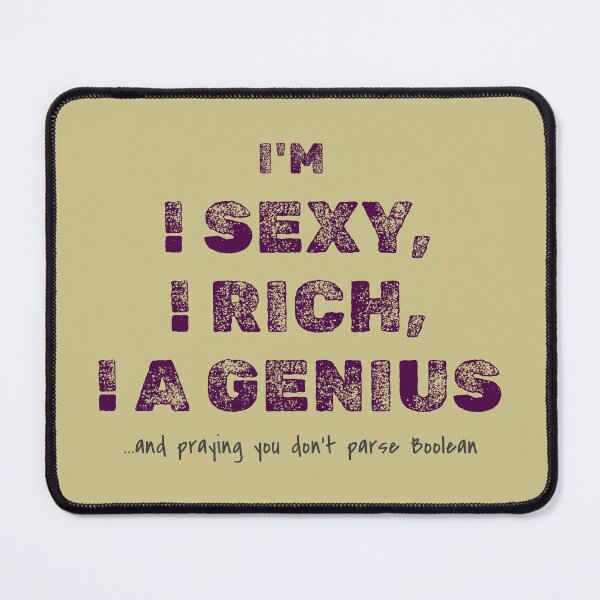 Item preview, Boolean Joke – Programmer Humor Tee designed and sold by DanielBDesigns.