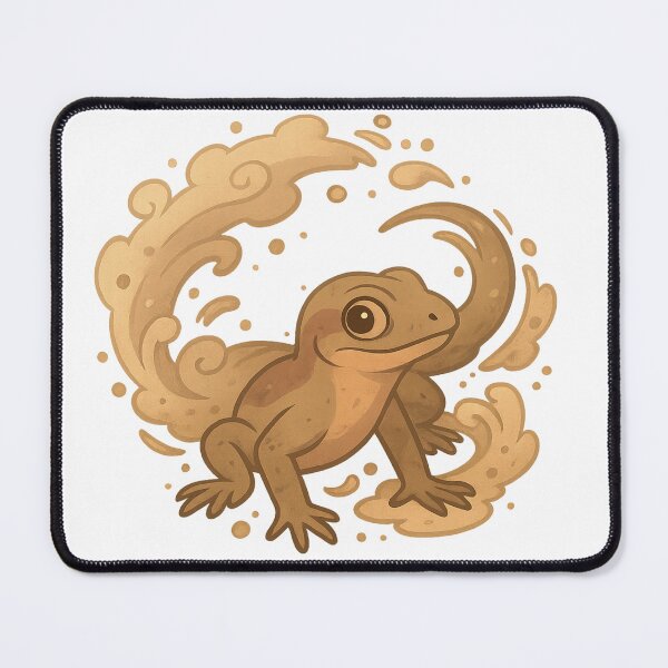 Item preview, Duststorm Elemental Lizard – Breath of the Desert designed and sold by ElementalBeast1.