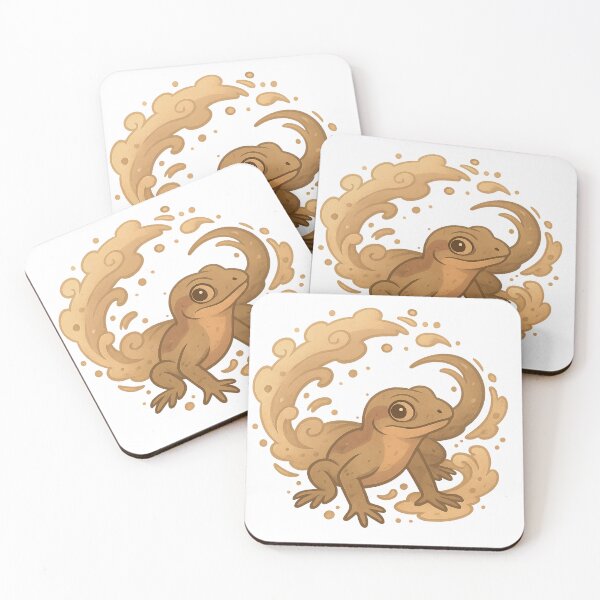 Item preview, Duststorm Elemental Lizard – Breath of the Desert designed and sold by ElementalBeast1.