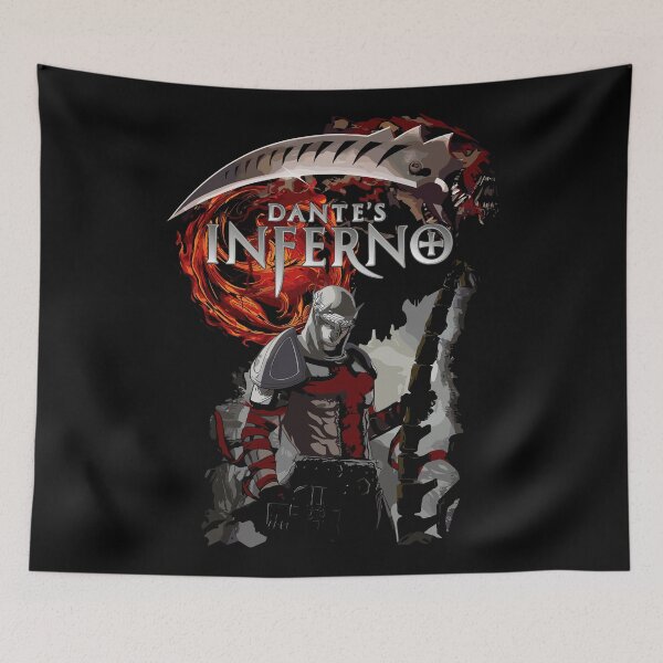 Item preview, El infierno de Dante, Dante en el infierno, Dante Inferno designed and sold by Robert "Hellfish" Fonseca.