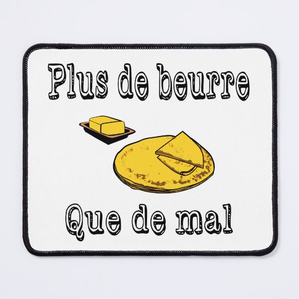Item preview, More butter than harm, Breton humor designed and sold by NolDesigns.