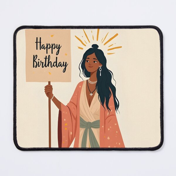 Item preview, Happy Birthday card. Healer. Psychic. Sonia Sarkali designed and sold by SoniaSarkali.