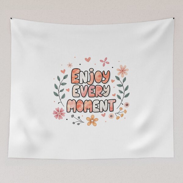 Item preview, Enjoy every moment designed and sold by nimmitrends.