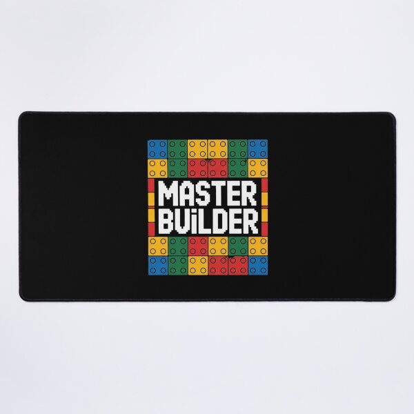 Item preview, Master Builder – Retro Lego Bricks Inspired Design designed and sold by BestDetailer.