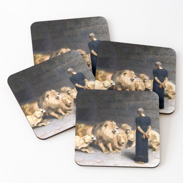 Item preview, Briton Riviere - Daniel in the Lions Den designed and sold by Jon-Baran.