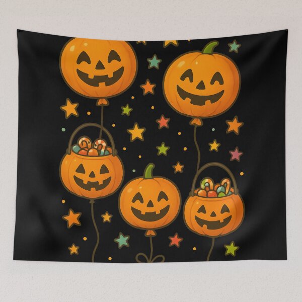 Item preview, Pumpkin Balloon Parade designed and sold by Uglyandcute.