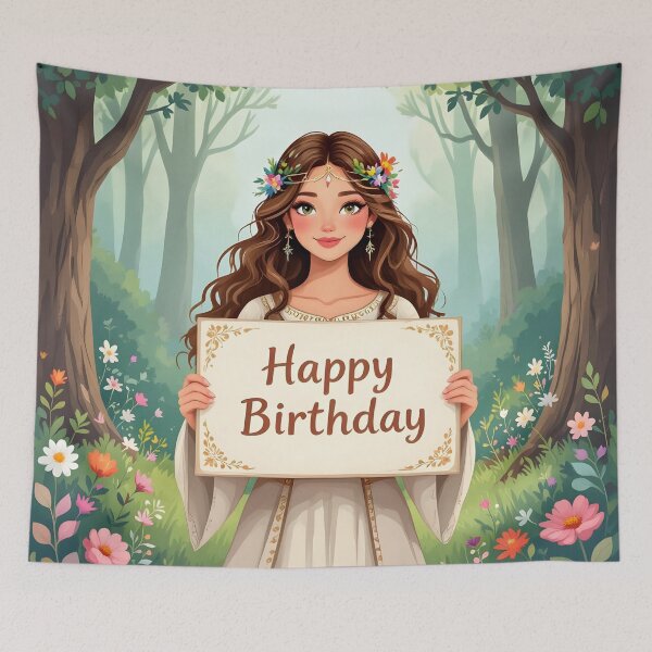 Item preview, Happy Birthday card. Healer. Psychic. Sonia Sarkali designed and sold by SoniaSarkali.