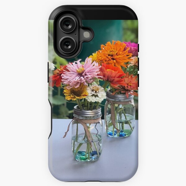 Item preview, Pretty zinnias all in a row. designed and sold by Zinnigarcreates.