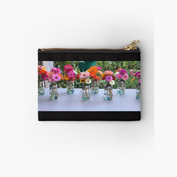 Item preview, Pretty zinnias all in a row. designed and sold by Zinnigarcreates.