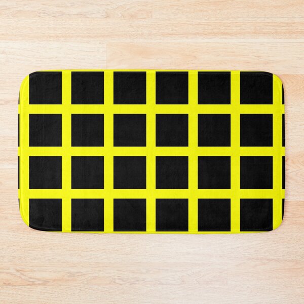 Item preview, Yellow & Black Squares & Crosses designed and sold by Goods4SaleNow.