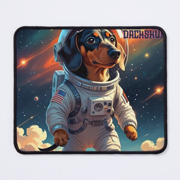 Item preview, Dachshund conquers space designed and sold by TITKO .
