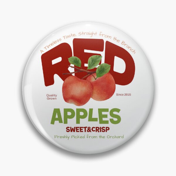 Item preview, Sweet & Crisp Red Apples - Freshly Picked Orchard Design designed and sold by Lucky Streetwear.
