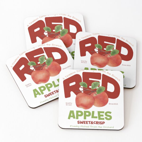 Item preview, Sweet & Crisp Red Apples - Freshly Picked Orchard Design designed and sold by Lucky Streetwear.