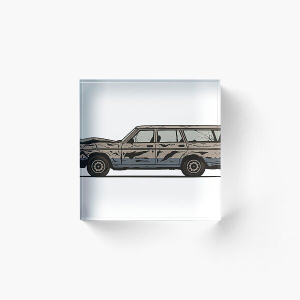 Aperçu de l'œuvre Volvo 740 Estate (après une course de folie) créée et vendue par opul.