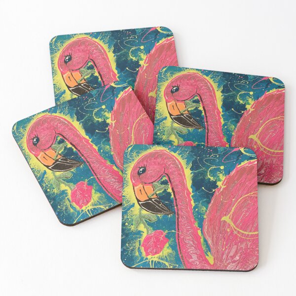 Item preview, Romantic Flamingo designed and sold by PGKINART.