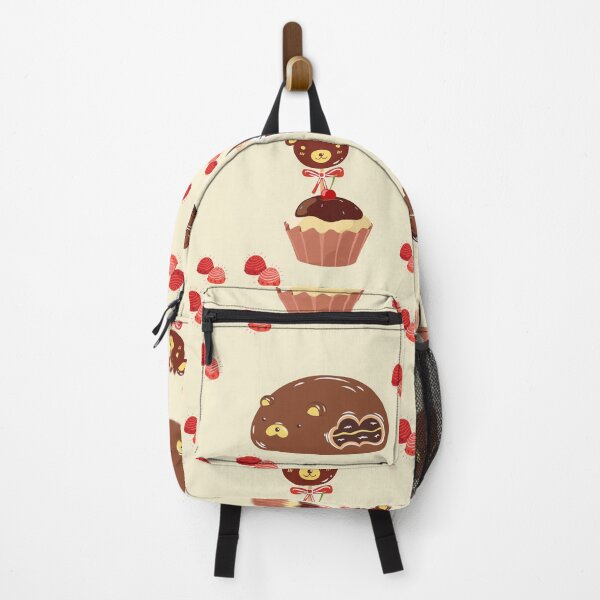 Item preview, Kawaii chocolate Bear dessert Pattern designed and sold by RMpc.