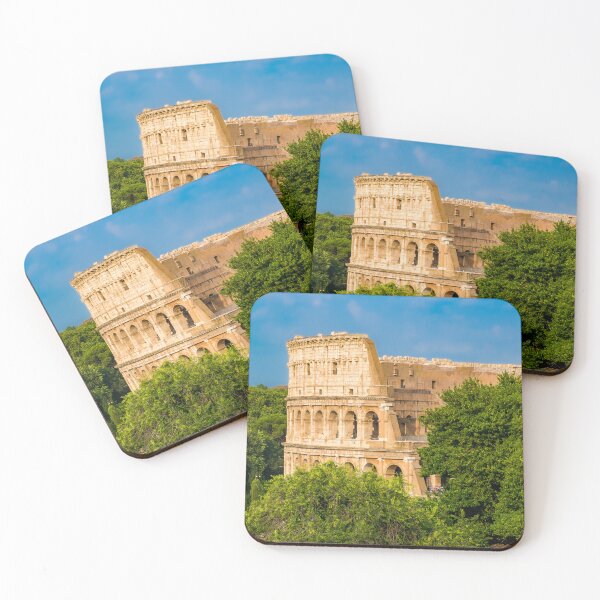 Item preview, Colosseum Through the Green Canopy Rome’s Timeless Ruin designed and sold by ksevis.