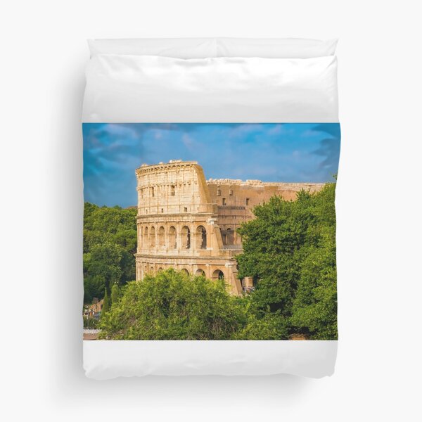 Vista previa del artículo con la obra «El Coliseo a través del dosel verde La ruina eterna de Roma», diseñado y vendido por ksevis.