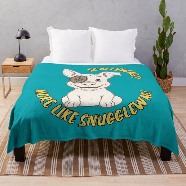 Item preview, Snugglewag the Pirate Pup – Funny Dog Quote designed and sold by TestudoDesign.