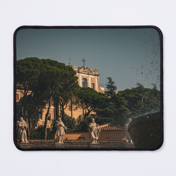 Item preview, Statues & Sprinkled Light Vatican Gardens Behind St Peter’s Square designed and sold by ksevis.