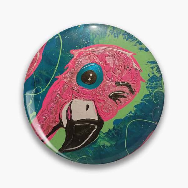 Item preview, Cool Peace Pink Flamingo designed and sold by PGKINART.