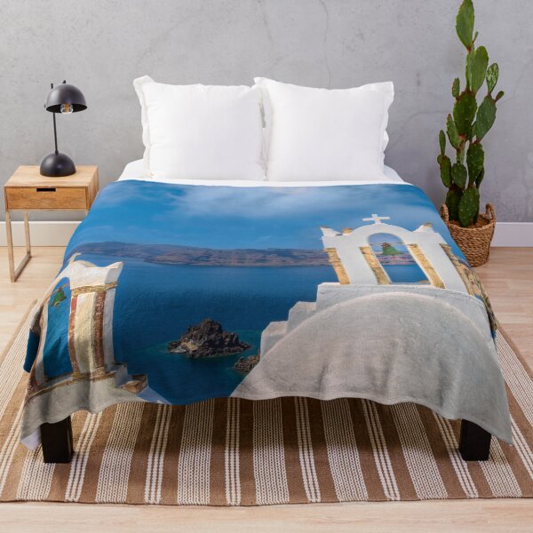 Item preview, Blue and White Santorini designed and sold by Kay Brewer.