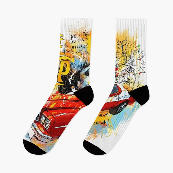 Item preview, The Trip – Classic Car & Psychedelic Retro Art designed and sold by Matalobos /  Retro Art & Classic Machines.