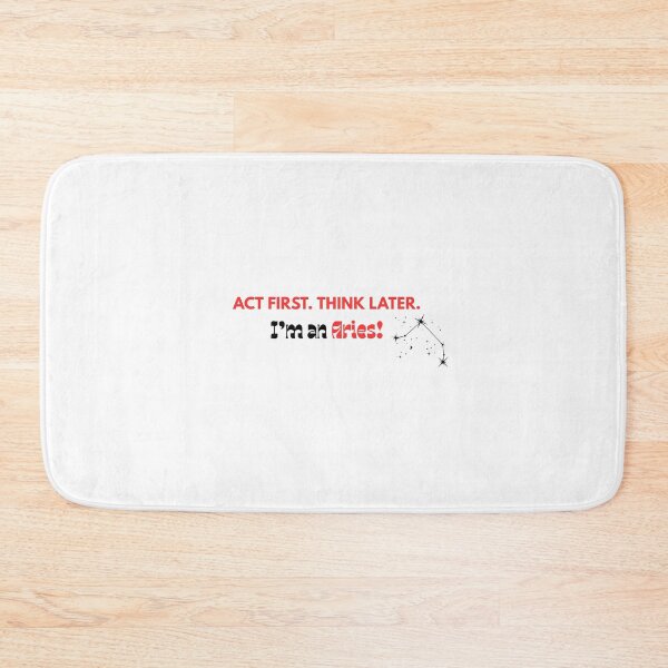 Item preview, Act First. Think Later. designed and sold by Crimson Moondust .