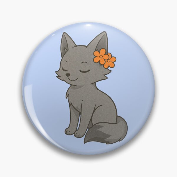 Item preview, Gray Anime Fox designed and sold by jellyclub.