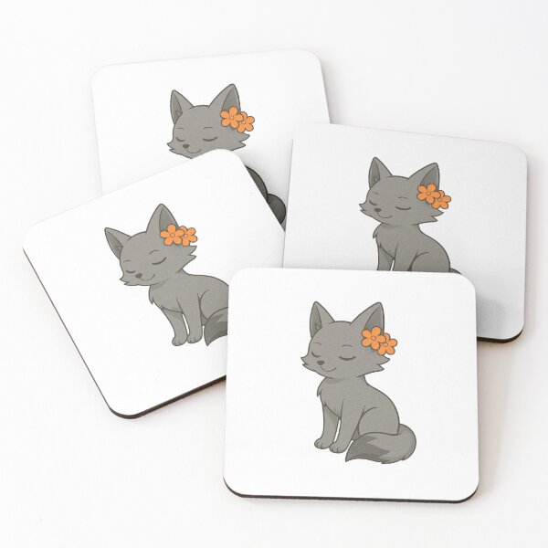 Item preview, Gray Anime Fox designed and sold by jellyclub.