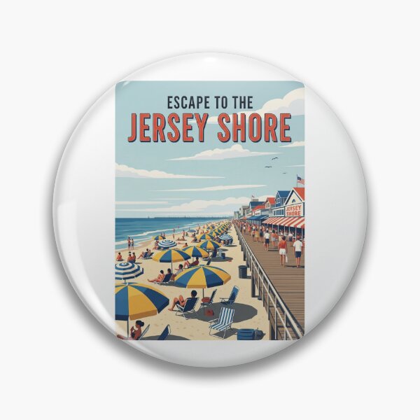 Item preview, Jersey Shore - USA (Country Collection) designed and sold by HeartbeatPrint.