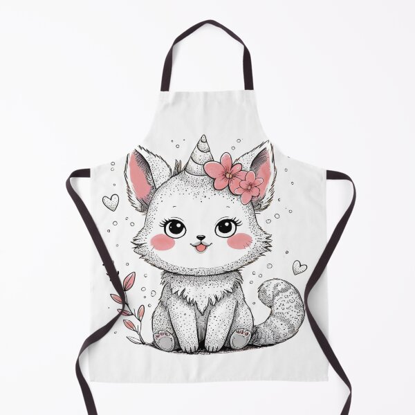 Item preview, Cute Charming Kitten – Whiskered Wonder of Fluffy Cuteness designed and sold by majesty-prints.