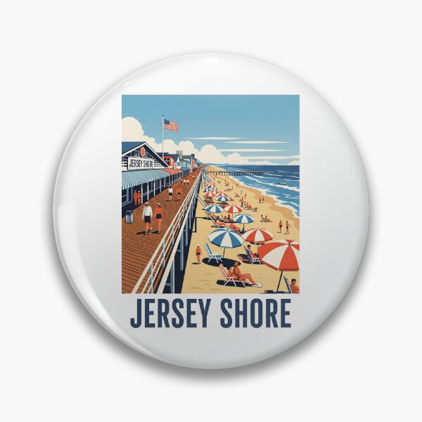 Item preview, Jersey Shore - USA (Country Collection) designed and sold by HeartbeatPrint.