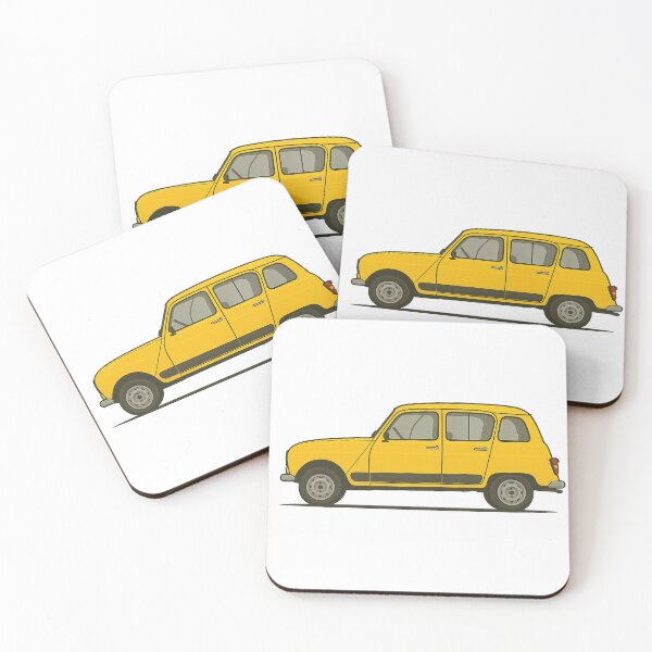 Item preview, Renault 4 – Sunflower Yellow (Jaune Tournesol)  designed and sold by opul.
