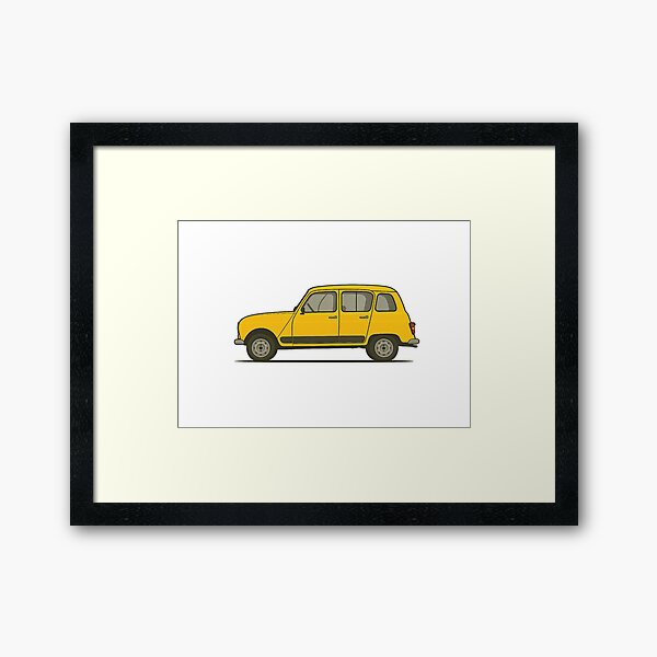 Item preview, Renault 4 – Jaune Tournesol designed and sold by opul.