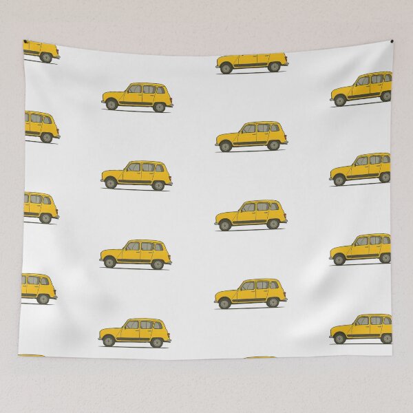 Item preview, Renault 4 – Sunflower Yellow (Jaune Tournesol)  designed and sold by opul.