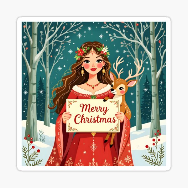 Item preview, Christmas Fairy. Yule. designed and sold by SoniaSarkali.