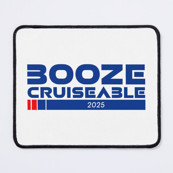 Item preview, BoozeCruiseable RED/WHITE/BLUE 2025 T-shirt designed and sold by BoozeCruiseable.