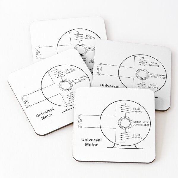 Item preview, Universal Electric Motor Diagram Merchandise designed and sold by Mr. Electrician.