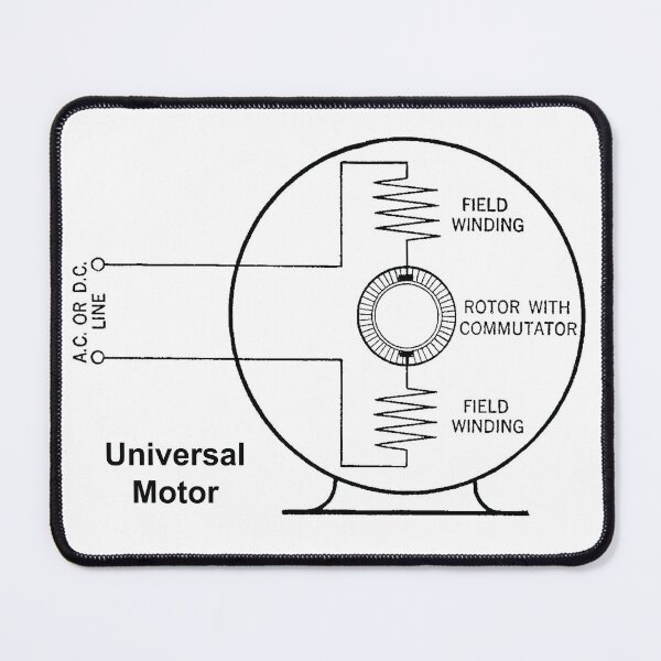 Item preview, Universal Electric Motor Diagram Merchandise designed and sold by Mr. Electrician.