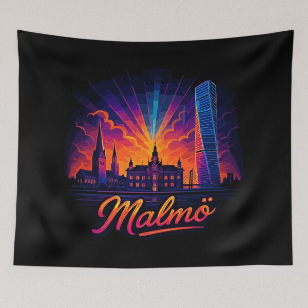 Item preview, Malmö city Sweden cool epic gift designed and sold by Pineapple-Tree.