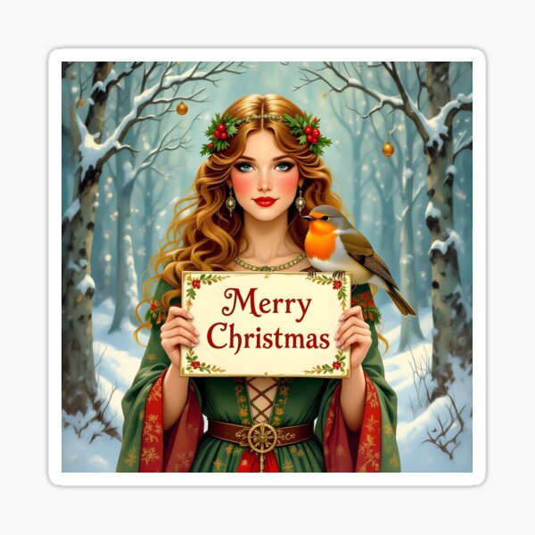 Item preview, Christmas Fairy. Yule. designed and sold by SoniaSarkali.