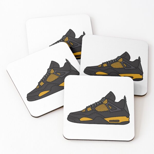 Artikelvorschau, Air Jordan 4 "Thunder" Retro entworfen und verkauft von FexianWorks.