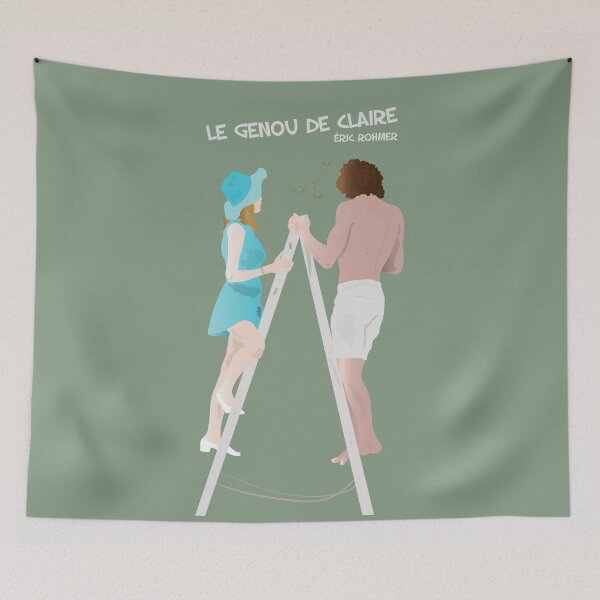 Item preview, POSTER LE GENOU DE CLAIRE 1970 designed and sold by MORKINO POSTERS.