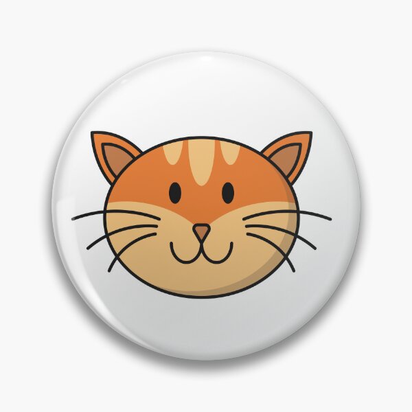 Item preview, Cute Smiling Ginger Cat designed and sold by A-U-Design.