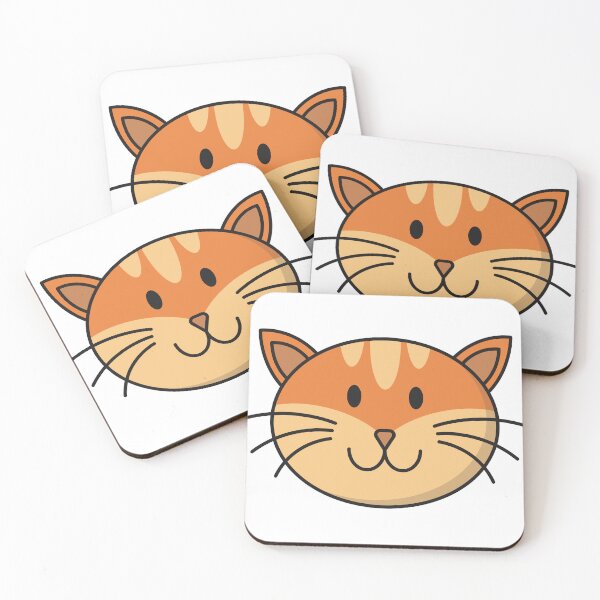 Item preview, Cute Smiling Ginger Cat designed and sold by A-U-Design.