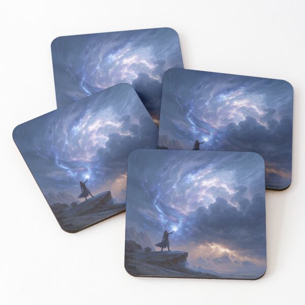Item preview, Archmage Casting a Cosmic Spell designed and sold by Rtymer.