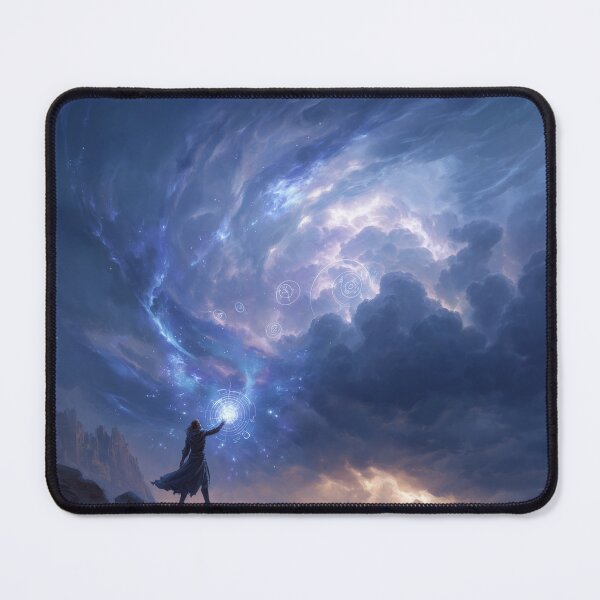 Item preview, Archmage Casting a Cosmic Spell designed and sold by Rtymer.