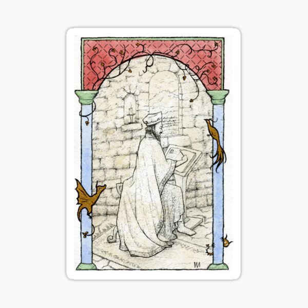 Item preview, Alcuin of York designed and sold by Groovy Gilded Age.